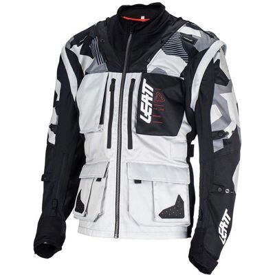 Leatt 5.5 Enduro Forge 2024 Motocross Jacket black/grey/white Leatt 5.5 Enduro Forge 2024 Motocross Jacket black/grey/white