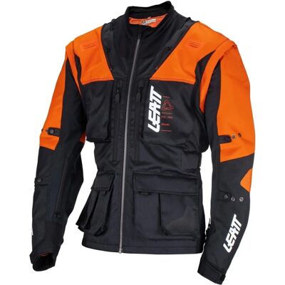 Chaqueta de enduro Leatt 5.5 Naranja - Rendimiento ligero Chaqueta de enduro Leatt 5.5 Naranja - Rendimiento ligero