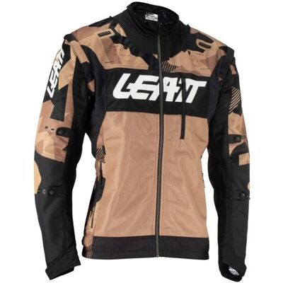 Leatt 4.5 Lite Stone 2024 Motocross Jacke schwarz/braun Leatt 4.5 Lite Stone 2024 Motocross Jacke schwarz/braun