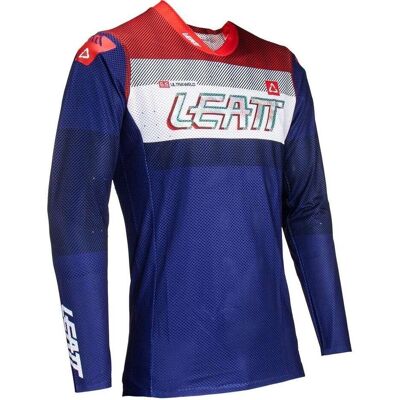 Leatt Ultraweld 2024 Motocross-Shirt - Rot Blau - XL - Unisex Leatt Ultraweld 2024 Motocross-Shirt - Rot Blau - XL - Unisex