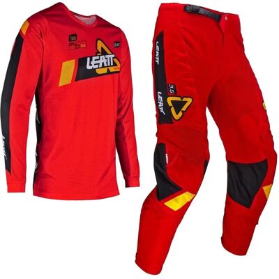 Équipement de Motocross Leatt 3.5 Ride 2024 - Rouge Équipement de Motocross Leatt 3.5 Ride 2024 - Rouge