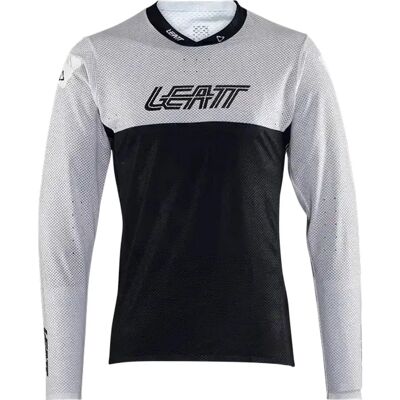 Maglia da ciclismo Leatt Gravity 4.0 - Manica lunga, nero, grigio Maglia da ciclismo Leatt Gravity 4.0 - Manica lunga, nero, grigio