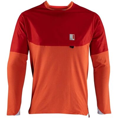 Leatt AllMtn 4.0 Orange MTB Trikot - Radtrikot Leatt AllMtn 4.0 Orange MTB Trikot - Radtrikot