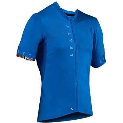 Maglia da ciclismo Leatt Endurance 5.0 - Traspirante UPF 50 - Blu Maglia da ciclismo Leatt Endurance 5.0 - Traspirante UPF 50 - Blu