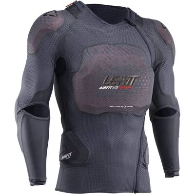 Protector de cuerpo Leatt 3DF AirFit Lite Evo - Gris - 2XL - Chaleco protector Protector de cuerpo Leatt 3DF AirFit Lite Evo - Gris - 2XL - Chaleco protector