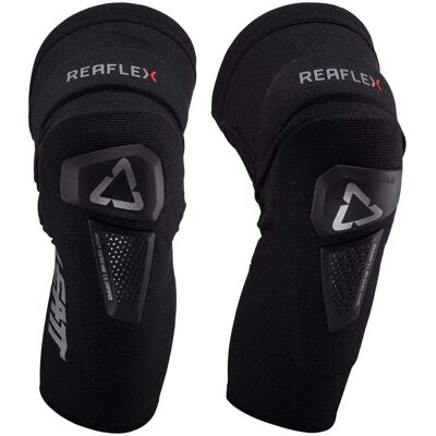 Ginocchiere Leatt ReaFlex Hybrid Pro - Nero - Unisex - Protezione contro gli urti Ginocchiere Leatt ReaFlex Hybrid Pro - Nero - Unisex - Protezione contro gli urti
