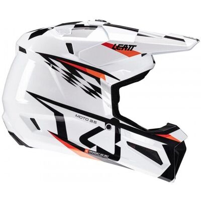 Casco Leatt Moto 3.5 Blanco con Gafas - Casco Casco Leatt Moto 3.5 Blanco con Gafas - Casco