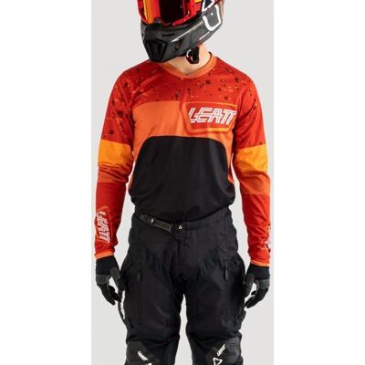 Leatt Moto 4.5 Enduro Rot / Orange T-Shirt Leatt Moto 4.5 Enduro Rot / Orange T-Shirt