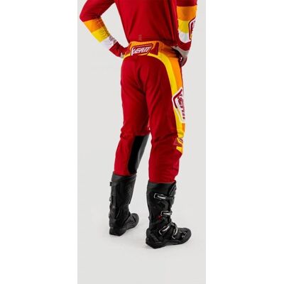 Pantalones de Cross Moto Leatt 4.5 PitBoard Ruby - Pantalones de motocicleta Pantalones de Cross Moto Leatt 4.5 PitBoard Ruby - Pantalones de motocicleta
