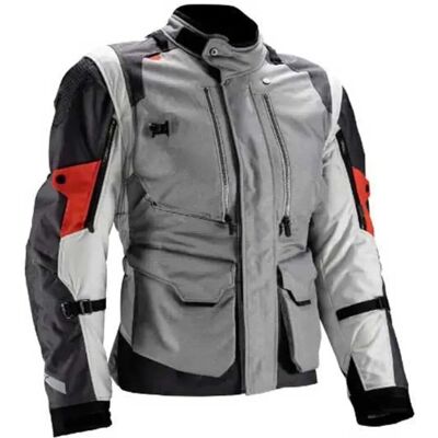 Giacca moto impermeabile Leatt ADV Multitour 5.5 Grigia Giacca moto impermeabile Leatt ADV Multitour 5.5 Grigia