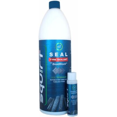 Sealant de pneus Squirt 1000ml - Réparation de crevaisons - Publicité Sealant de pneus Squirt 1000ml - Réparation de crevaisons - Publicité