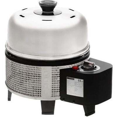 Cobb Premier Gas Deluxe Barbecue - Portable, Acier inoxydable, 30cm - Publicité Cobb Premier Gas Deluxe Barbecue - Portable, Acier inoxydable, 30cm - Publicité
