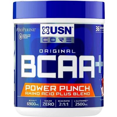 USN BCAA Power Punch - Récupération musculaire & performance - Mandarine - Publicité USN BCAA Power Punch - Récupération musculaire & performance - Mandarine - Publicité