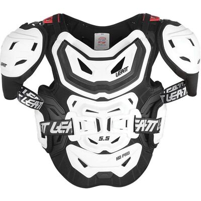 Leatt 5.5 PRO HD Gilet de Protection - Blanc - Unisexe - Publicité Leatt 5.5 PRO HD Gilet de Protection - Blanc - Unisexe - Publicité