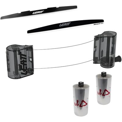 Leatt Widevision 48mm Roll-Off Set - Transparent - Unisex Leatt Widevision 48mm Roll-Off Set - Transparent - Unisex