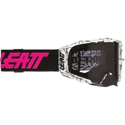 Leatt Velocity 6.5 Bones Motocross Goggles - Impact Resistant, Anti-fog Leatt Velocity 6.5 Bones Motocross Goggles - Impact Resistant, Anti-fog
