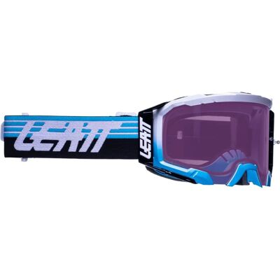 Leatt Velocity 5.5 Iriz Glasögon - Aqua Lila Impact Bulletproof WideVision Anti-Fog Leatt Velocity 5.5 Iriz Glasögon - Aqua Lila Impact Bulletproof WideVision Anti-Fog