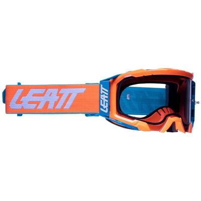 Leatt Velocity 5.5 Impact Motocross Glasögon - Blå Orange Leatt Velocity 5.5 Impact Motocross Glasögon - Blå Orange