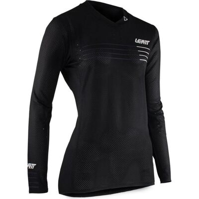 Leatt Schwarzes Gravity 4.0 Jersey - MTB Damen-Shirt Leatt Schwarzes Gravity 4.0 Jersey - MTB Damen-Shirt