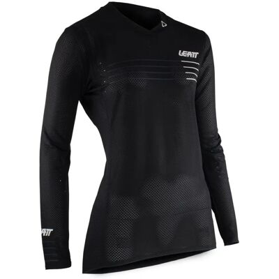 Leatt Schwarzes Gravity 4.0 Jersey - MTB Damen-Shirt Leatt Schwarzes Gravity 4.0 Jersey - MTB Damen-Shirt
