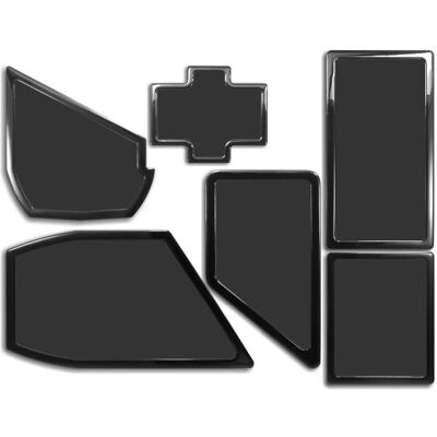 Filtre à poussière DEMCiflex 0476 - Kit de filtres anti-poussière pour NZXT Phantom 530 Filtre à poussière DEMCiflex 0476 - Kit de filtres anti-poussière pour NZXT Phantom 530