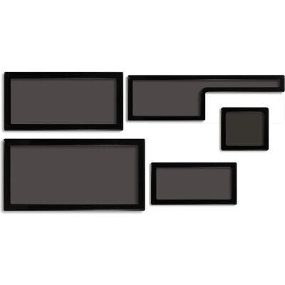 DEMCiflex 0677 Staubfilter - Schwarz - für CaseLabs Bullet BH7 DEMCiflex 0677 Staubfilter - Schwarz - für CaseLabs Bullet BH7
