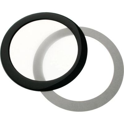 Filtre à poussière magnétique DEMCiflex 92mm - Noir/Blanc Filtre à poussière magnétique DEMCiflex 92mm - Noir/Blanc