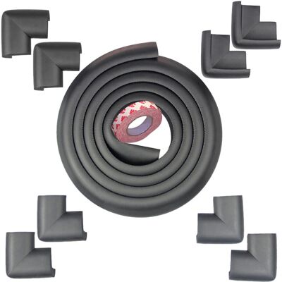 Fairy Safety - EdgeGuardSet - Black - 19.7ft - Edge Guard Fairy Safety - EdgeGuardSet - Black - 19.7ft - Edge Guard