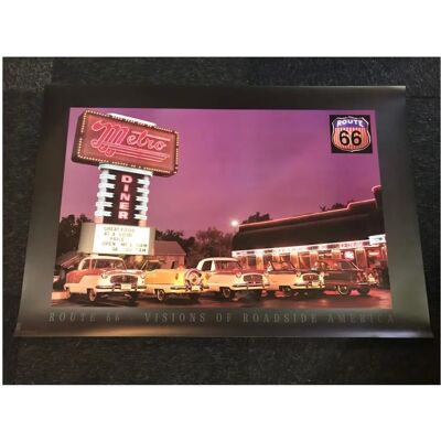 Fiftiesstore Visions of Roadside America 1996 - Poster Fiftiesstore Visions of Roadside America 1996 - Poster