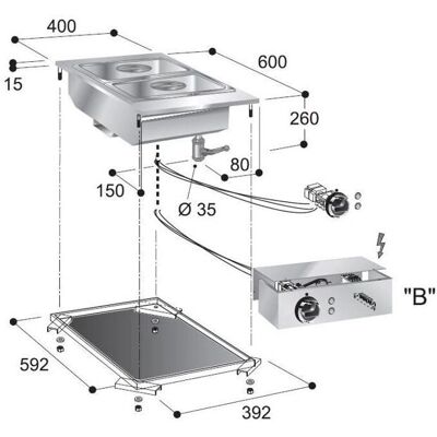 Combisteel 7266.0090 - Bain-Marie - Publicité Combisteel 7266.0090 - Bain-Marie - Publicité