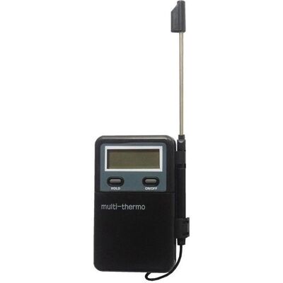 Thermomètre alimentaire Combisteel 7521.0025 - Multifonction, Sonde Inox - Publicité Thermomètre alimentaire Combisteel 7521.0025 - Multifonction, Sonde Inox - Publicité