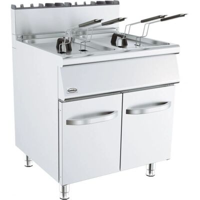 CombiSteel Base 700 Friteuse à gaz 2x15L - Publicité CombiSteel Base 700 Friteuse à gaz 2x15L - Publicité