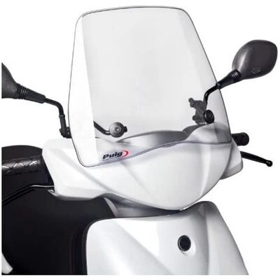 Parabrezza Puig Trafic - Trasparente - 370x310mm Parabrezza Puig Trafic - Trasparente - 370x310mm