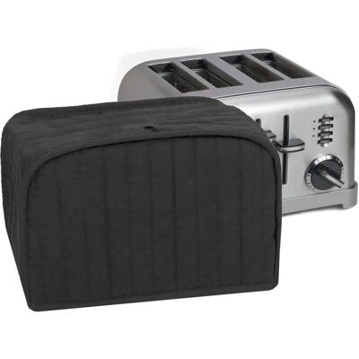 NONE RITZ Black Quilted Appliance Cover - Kitchen Appliance Cover NONE RITZ Black Quilted Appliance Cover - Kitchen Appliance Cover