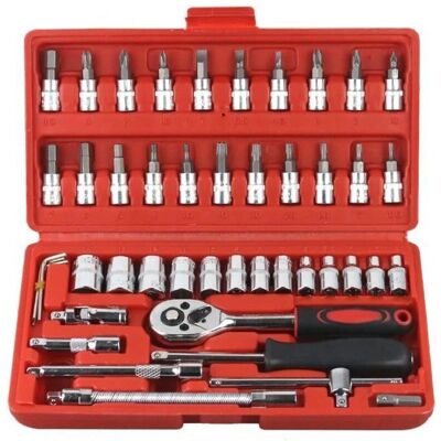 SNQ - 46-Piece - 24-tooth Ratchet - Tool Set SNQ - 46-Piece - 24-tooth Ratchet - Tool Set