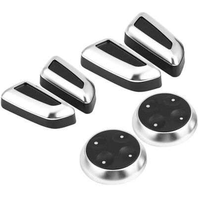 SNQ - Seat Adjustment Knob Cover - Chrome finish - ABS plastic SNQ - Seat Adjustment Knob Cover - Chrome finish - ABS plastic