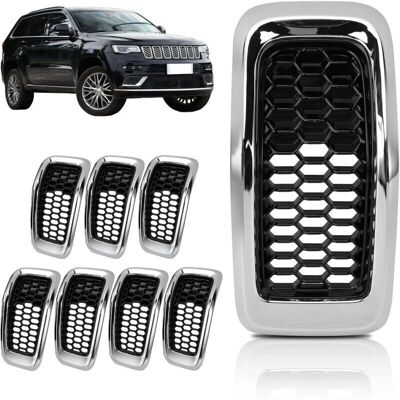 SNQ - Cherokee 2014-2018 - Mesh Inserts - Front Grille SNQ - Cherokee 2014-2018 - Mesh Inserts - Front Grille