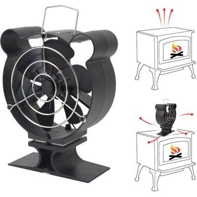 SNQ 6-Leaf aluminum stove fan SNQ 6-Leaf aluminum stove fan