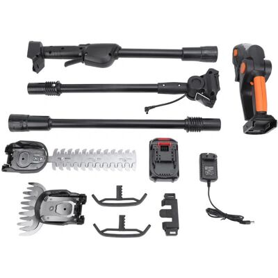 SNQ - Telescopic Hedge Trimmer 2-in-1 - 1.8 m pole - adjustable handle - Hedge trimmer SNQ - Telescopic Hedge Trimmer 2-in-1 - 1.8 m pole - adjustable handle - Hedge trimmer