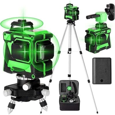 SNQ - 3x360 Green Self-Leveling Laser - 12 Lines - Auto Level - Laser level SNQ - 3x360 Green Self-Leveling Laser - 12 Lines - Auto Level - Laser level