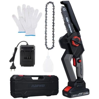 SNQ - Mini cordless chainsaw - 6in bar - 21V 4000mAh - Cordless chainsaw SNQ - Mini cordless chainsaw - 6in bar - 21V 4000mAh - Cordless chainsaw