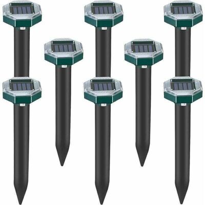 SNQ - 8-Stake Solar Ultrasonic - Garden - Pest Repeller SNQ - 8-Stake Solar Ultrasonic - Garden - Pest Repeller