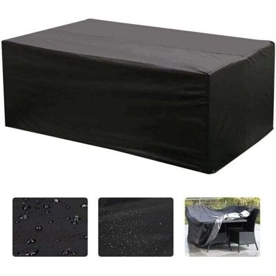 SNQ - 18012074CM - Black - Garden Furniture Cover SNQ - 18012074CM - Black - Garden Furniture Cover