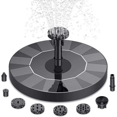 SNQ - Fontana solare galleggiante - 6 nozzles - max height 30-40 cm - Solar fountain SNQ - Fontana solare galleggiante - 6 nozzles - max height 30-40 cm - Solar fountain