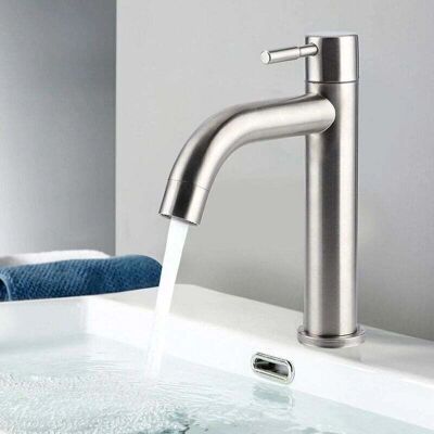 SNQ - G1/2 Stainless Steel Faucet - Single-Handle - Cold Water - Faucet SNQ - G1/2 Stainless Steel Faucet - Single-Handle - Cold Water - Faucet
