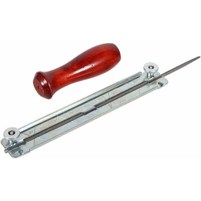 SNQ - Saw Sharpening Kit - Stainless steel - Wood handle SNQ - Saw Sharpening Kit - Stainless steel - Wood handle