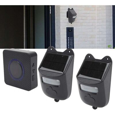 SNQ - Solar Wireless Doorbell - Motion Sensor - Solar powered - Doorbell SNQ - Solar Wireless Doorbell - Motion Sensor - Solar powered - Doorbell