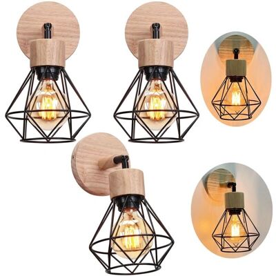 Axhup Adjustable Wall Lamp Vintage Industrial E27 40W - Wall Light Axhup Adjustable Wall Lamp Vintage Industrial E27 40W - Wall Light