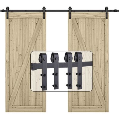 Axhup Model 3,05M Sliding Door Kit - Durable Steel System Axhup Model 3,05M Sliding Door Kit - Durable Steel System