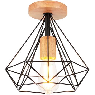 AXHUP - Diamond Cage Ceiling Lamp - 25x25 cm - Ceiling Lamp AXHUP - Diamond Cage Ceiling Lamp - 25x25 cm - Ceiling Lamp
